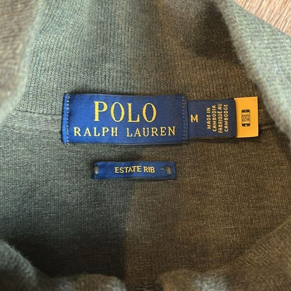 ((2 PIECE)) POLO RALPH LAUREN MENS SHIRT AND SWEATER BUNDLE SIZE MEDIUM - Picture 7 of 7
